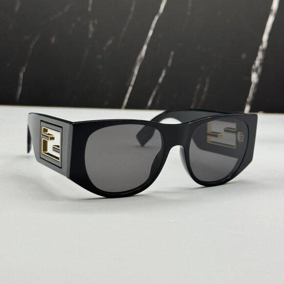 NEW FENDI FE40109I 01A SUNGLASSES BLACK WOMEN EYEWEAR main image 10